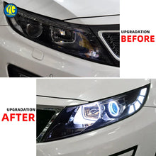 Load image into Gallery viewer, YU GUANG LED Headlights for Kia K5 2011-2013 Car Accessories 6000k Color DRL Upgrade Head Lights Daytime Running Light Head Lamp