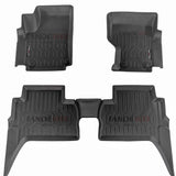 3D Custom TPV LHD Car Accessories Car floor mats for Volkswagen Amarok 2013-2021+