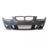 Body Kit 5 Series Standard Size for BMW E60 M-tech Look Front Bumper Carton Box Professional Service Front+rear Bumper+fog Lamp